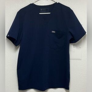 Figs Blue Scrub Sz M PO# 2723